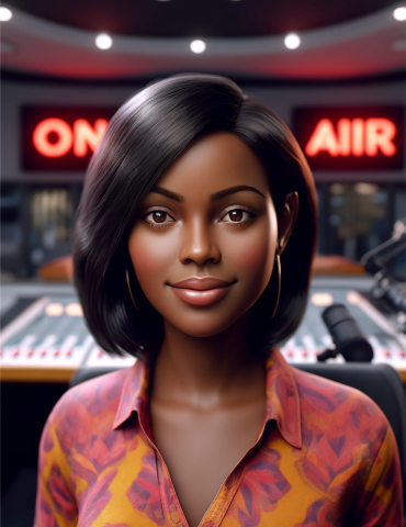 Broadcaster Grace Njéri